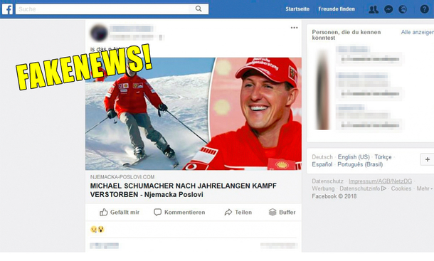 Michael Schumacher (Fakenews)