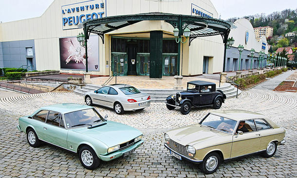 Peugeot 201, 204, 504 & 406