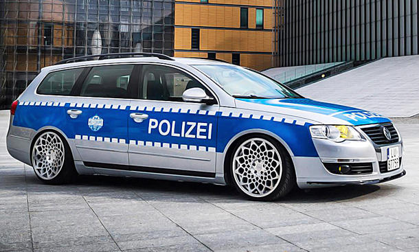 VW Passat Polizei-Tuning