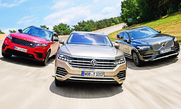 Range Rover Velar/Volvo XC90/VW Touareg