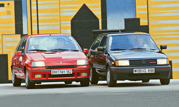 Renault Clio 16V/VW Polo G40: Classic Cars