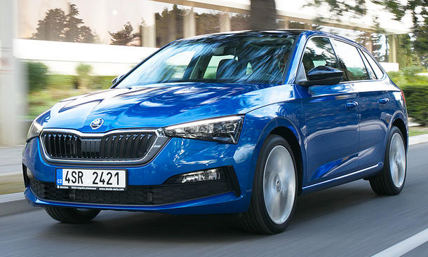 Skoda Scala 2019 Motor Ausstattung Autozeitung De