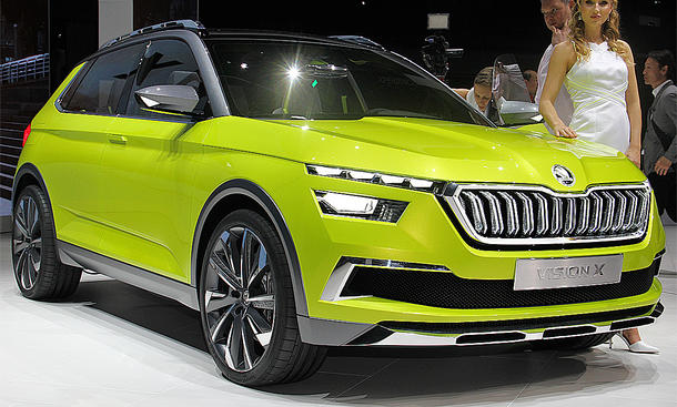 Skoda Vision X 2018 Erste Informationen Update Autozeitung De