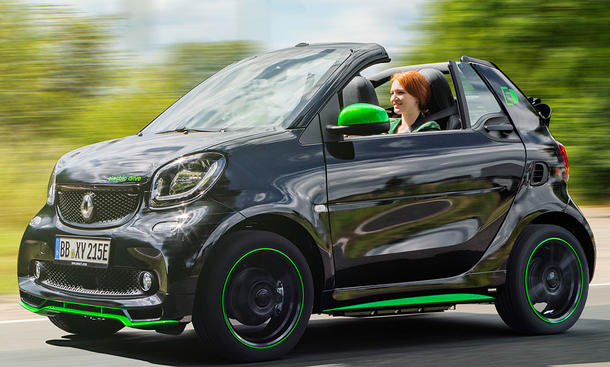 Neues Smart ED Cabrio (2017)