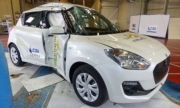 Suzuki Swift im Crashtest