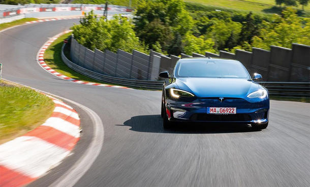 Tesla Model S Plaid (2023) Nürburgring-Rekord