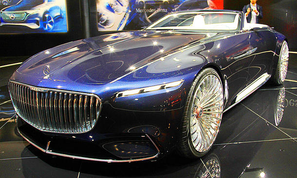 Vision Mercedes-Maybach 6 Cabrio auf der IAA