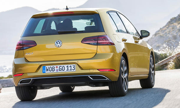 VW Golf Facelift