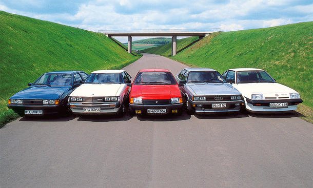 VW Scirocco/Toyota Celica/Renault Fuego/Audi Coupé/Opel Manta