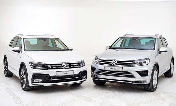 VW Tiguan/VW Touareg Vergleich autozeitung.de