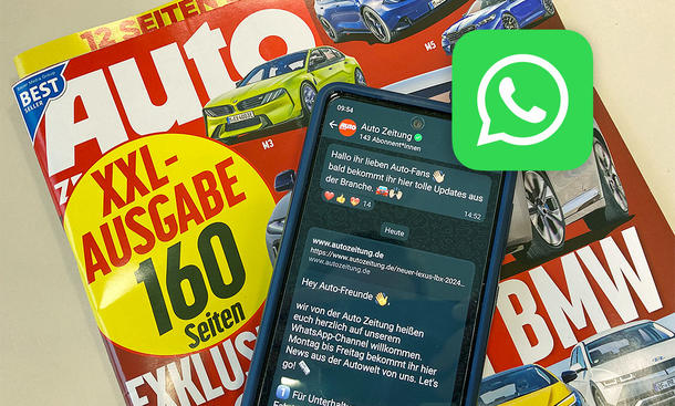 AUTO ZEITUNG auf Whatsapp