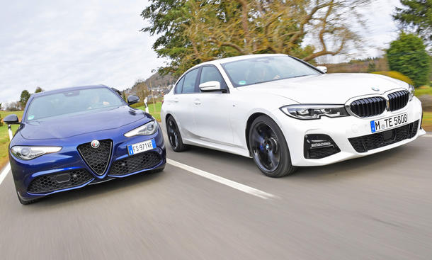 Alfa Romeo Giulia 2.2 D/BMW 320d: Test