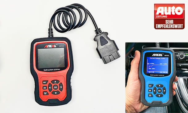 Der Ancel VD 700 & der BM 700 von oben fotografiert.