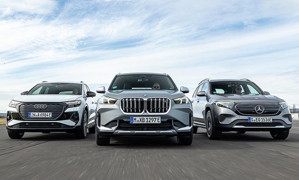 Audi Q4 e-tron/BMW iX1/Mercedes EQB