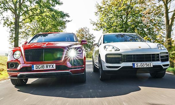 Bentley Bentayga/Porsche Cayenne Turbo: Test