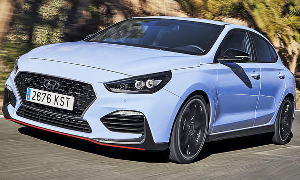 Der Praxistest des 280 PS starken Hyundai i30 N Fastback bei