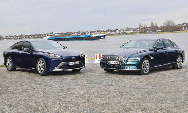 Toyota Mirai/Genesis Electrified G80