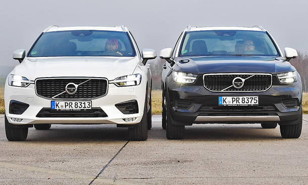 Volvo XC40/Volvo XC60: Test