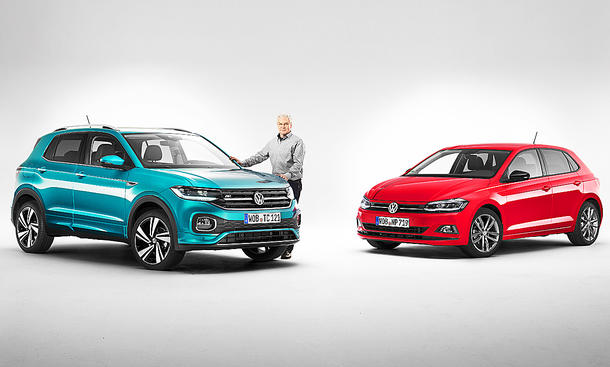 VW T-Cross/VW Polo: Vergleich