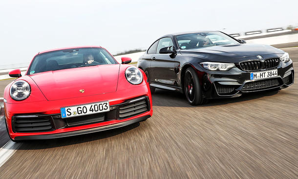 Porsche 911 Carrera S/BMW M4 Competition