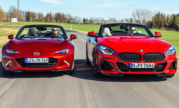 BMW Z4/Mazda MX-5 Roadster