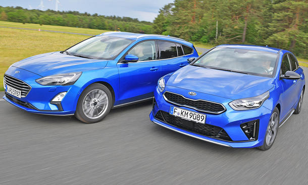 Ford Focus Turnier 1.5 EcoBoost/Kia ProCeed 1.4 T-GDI