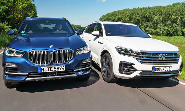 BMW X5/VW Touareg Vergleichstest autozeitung.de