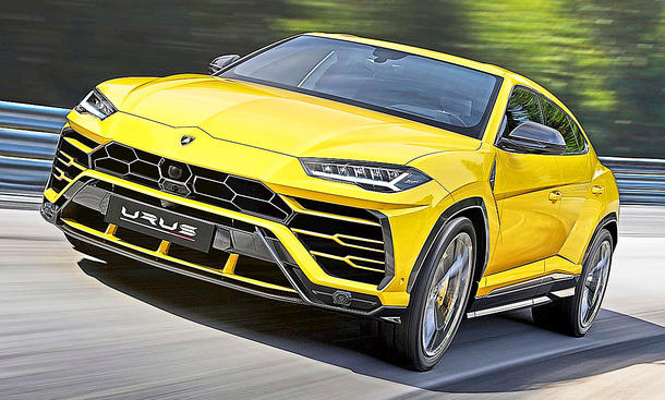 1. Platz Lamborghini Urus 27,0 % (Importwertung)