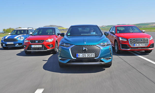 Audi Q2/DS 3 Crossback/Mini Countryman/Seat Arona