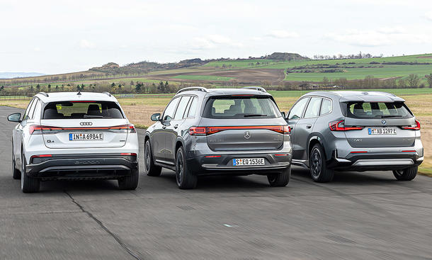 Audi Q4 e-tron/Mercedes EQB/BMW iX1