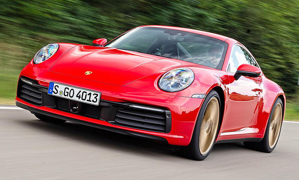 1. Platz Porsche 911 32,9 % (Sportwagen)