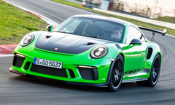 1. Platz Porsche 911 GT3 RS 13,5 % (Supersportwagen)
