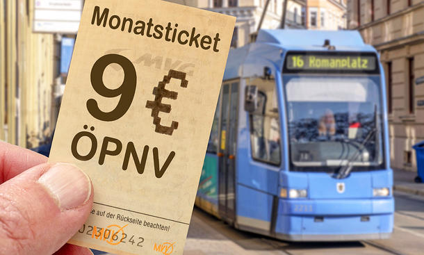 9-Euro-Ticket für ÖPNV