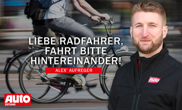 Alex' Aufreger: Radfahrer (StVO-Novelle)