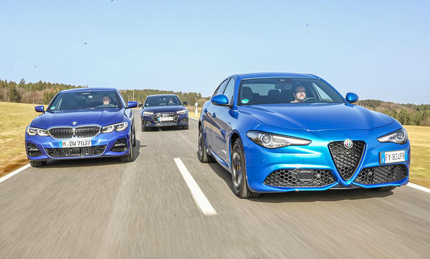 BMW 3er/Audi A4/Alfa Romeo Giulia