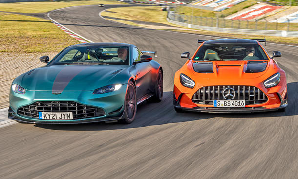 Aston Martin Vantage F1 Edition/Mercedes-AMG GT Black Series