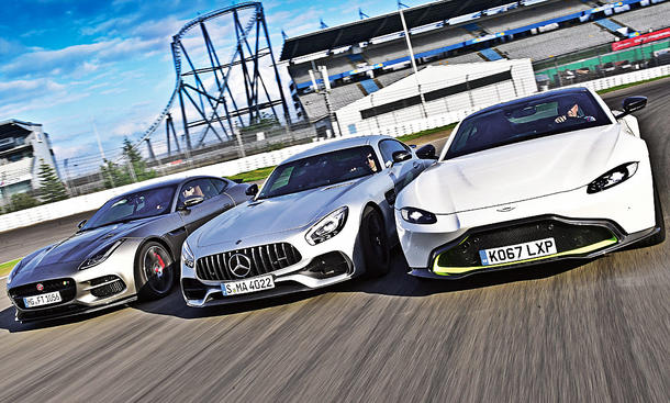 Aston Martin Vantage/Jaguar F-Type R/Mercedes-AMG GT S