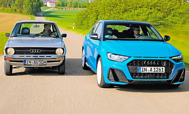 Audi 50/Audi A1: Vergleich