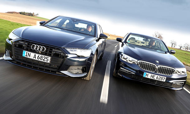 Audi A6/BMW 5er: Test