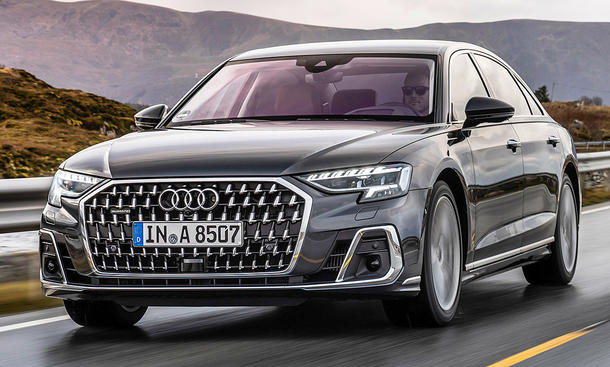 Neues Audi A8 Facelift (2022): Erste Testfahrt