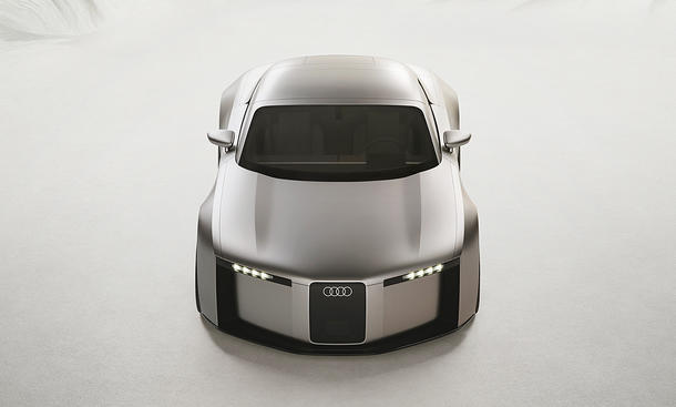Audi Concept C (2025) -Audi Audi Concept C (2025)는 정면에서 약간 위에 서 있습니다.