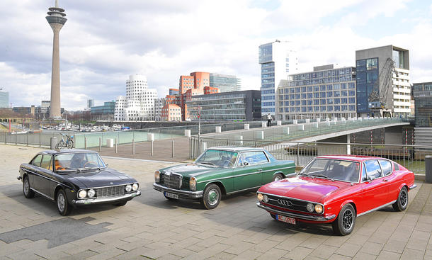 Lancia 2000 Coupé/Mercedes 250 C Coupé/Audi 100 Coupé S: Classic Cars