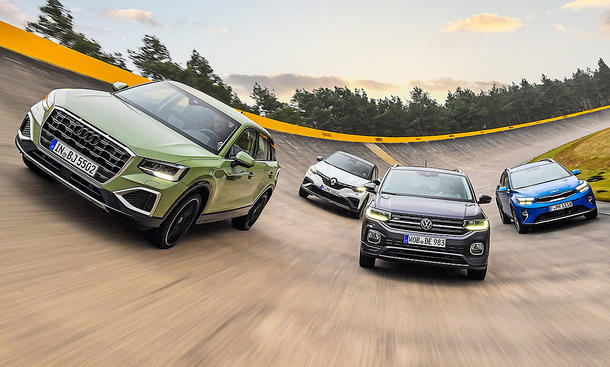 Audi Q2/Renault Captur/VW T-Cross/Kia Stonic