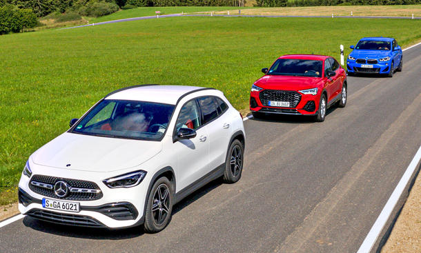 Mercedes GLA/Audi Q3 Sportback/BMW X2