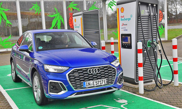 Lokal emissionsfrei, effizient und alltagstauglich: die Audi-Formel für  Plug-in-Hybride