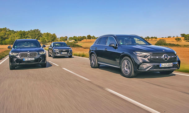 BMW X3/Audi Q5/Mercedes GLC