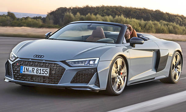 Audi R8 Spyder V10 performance Facelift