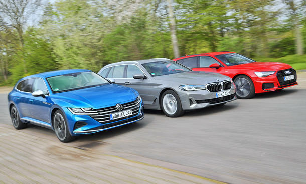 VW Arteon Shooting Brake/BMW 5er Touring/Audi A6 Avant