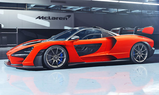 1. Platz McLaren Senna 14,2 % (Importwertung)