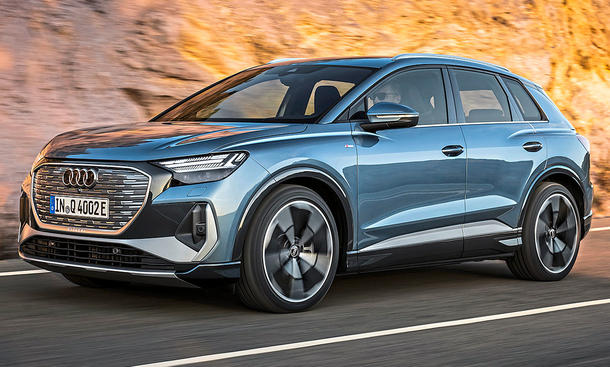 Sieger der Elektro-SUV bis 50.000 €: Audi Q4 e-tron - Audi Sieger der Elektro-SUV bis 50.000 €: Audi Q4 e-tron